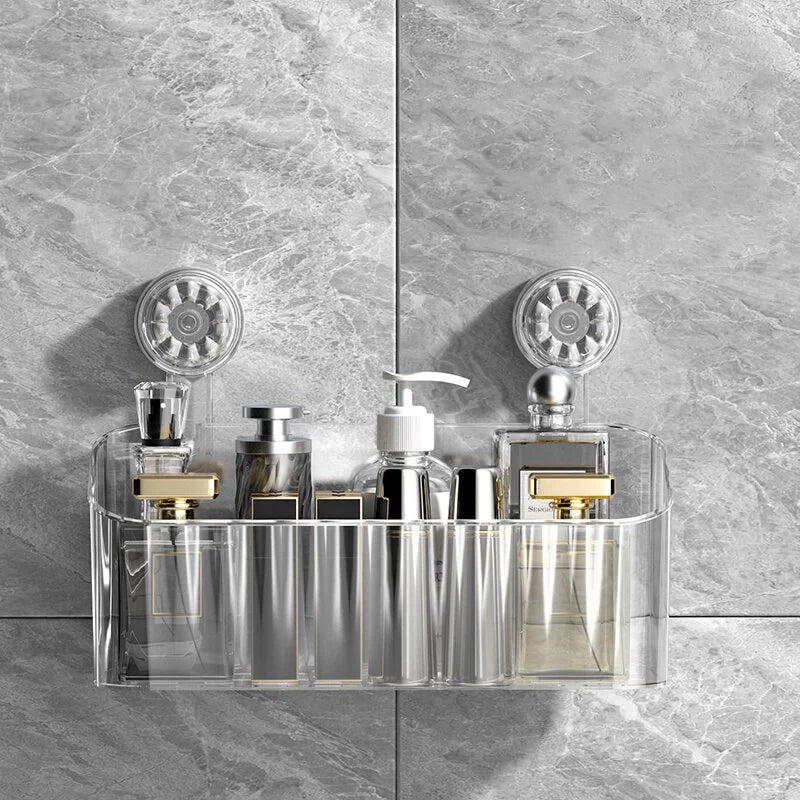 NoDrillShelf™ - Estante de Almacenamiento de Lujo con Ventosa para Baño y Cocina