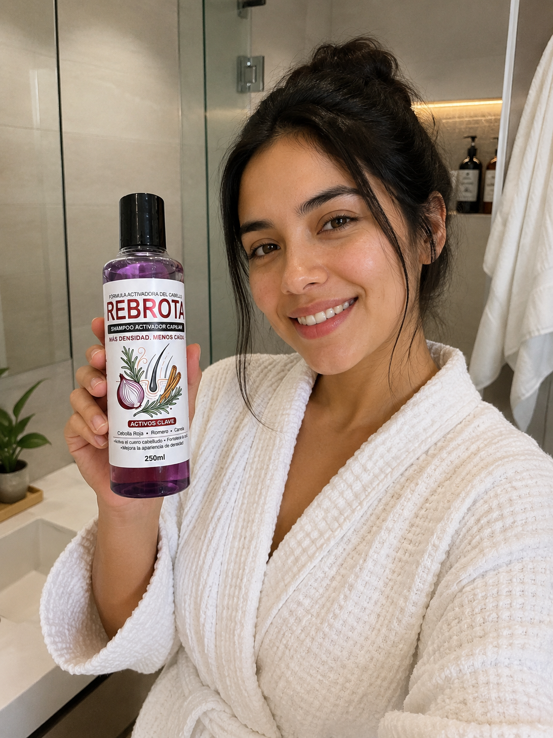 Shampoo de Cebolla – Fortalecimiento Capilar y Control de Caída con Romero y Canela