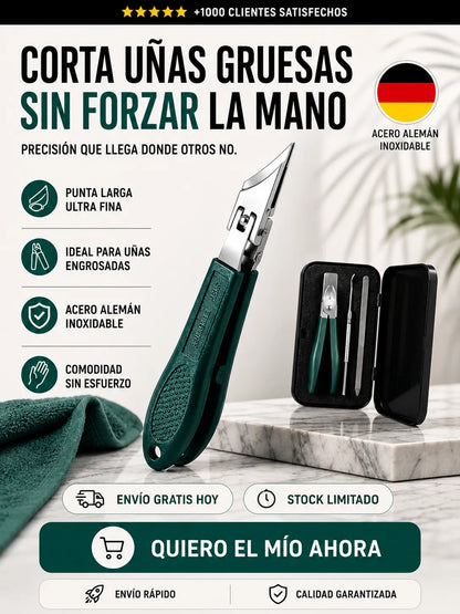 Eagle ProClipper™ – Cortaúñas de Precisión Alemana para Uñas Gruesas y Encarnadas
