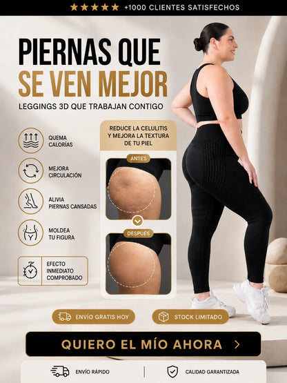 Leggings 3D Anti-Celulitis