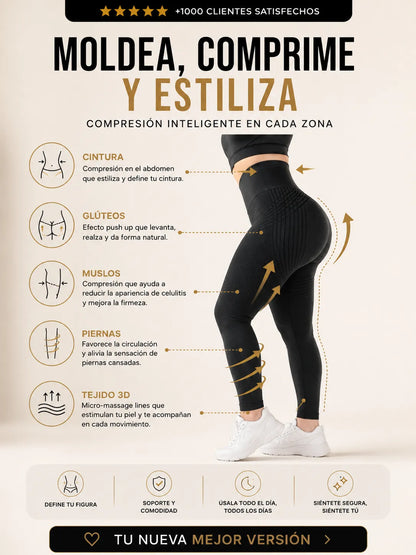 Leggings 3D Anti-Celulitis