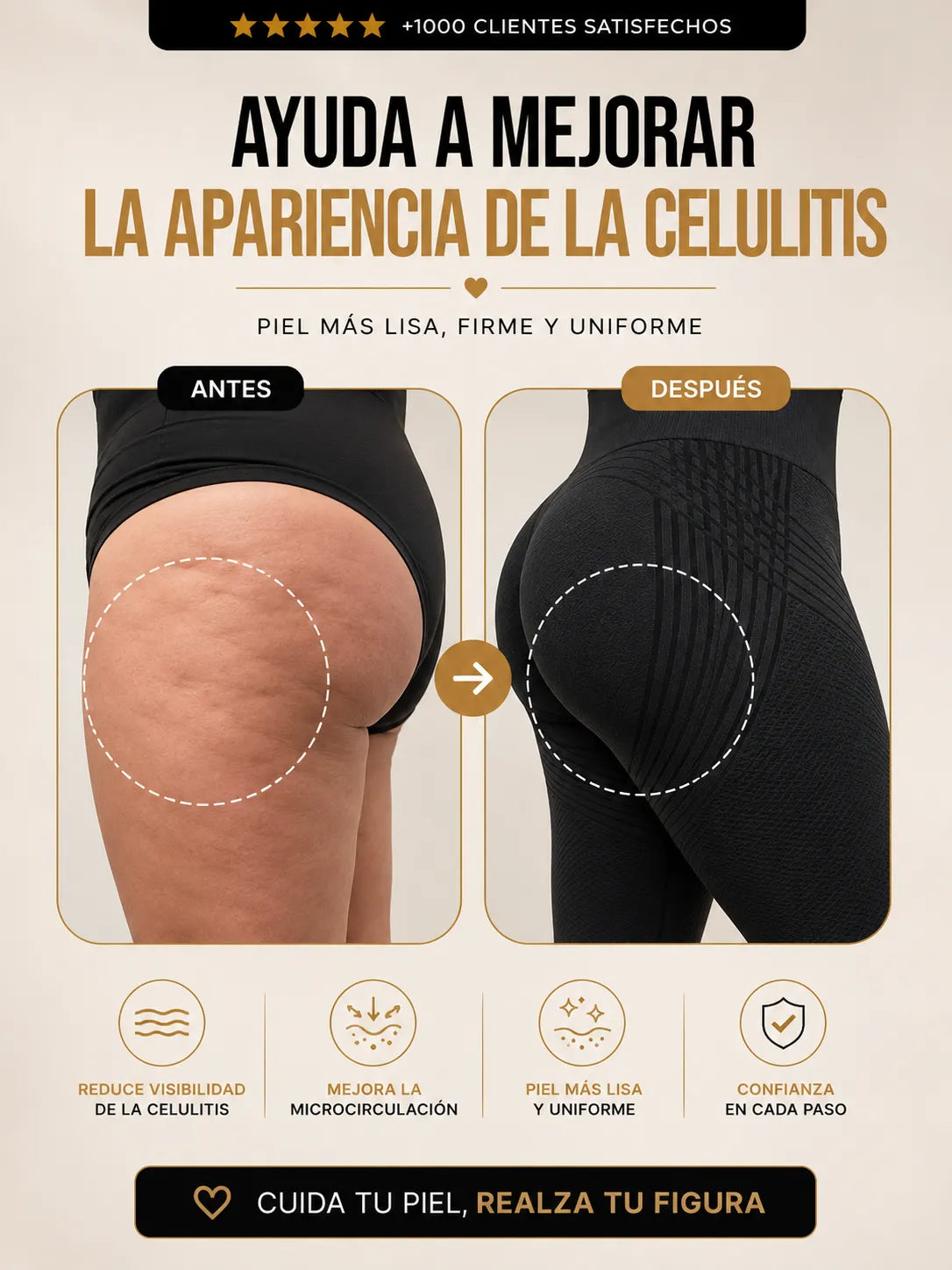 Leggings 3D Anti-Celulitis