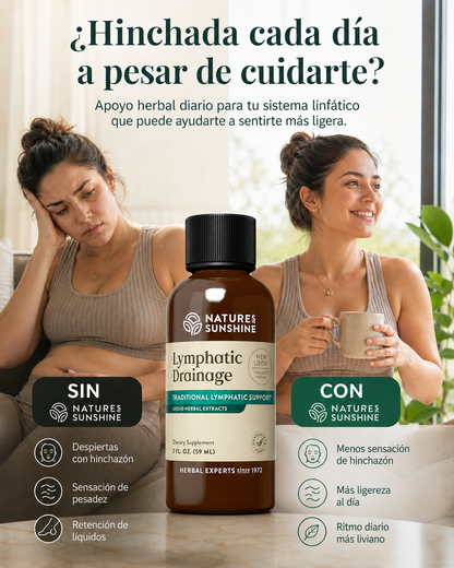Lymphatic Drainage - Gotas de drenaje linfático para aliviar la hinchazón y deshinchar (100ml)
