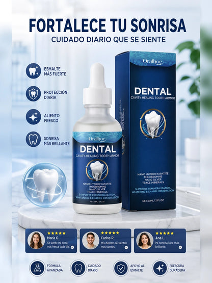 Dental Repair Formula – Cuidado Dental Avanzado con Nano-Hidroxiapatita (Tratamiento Diario)