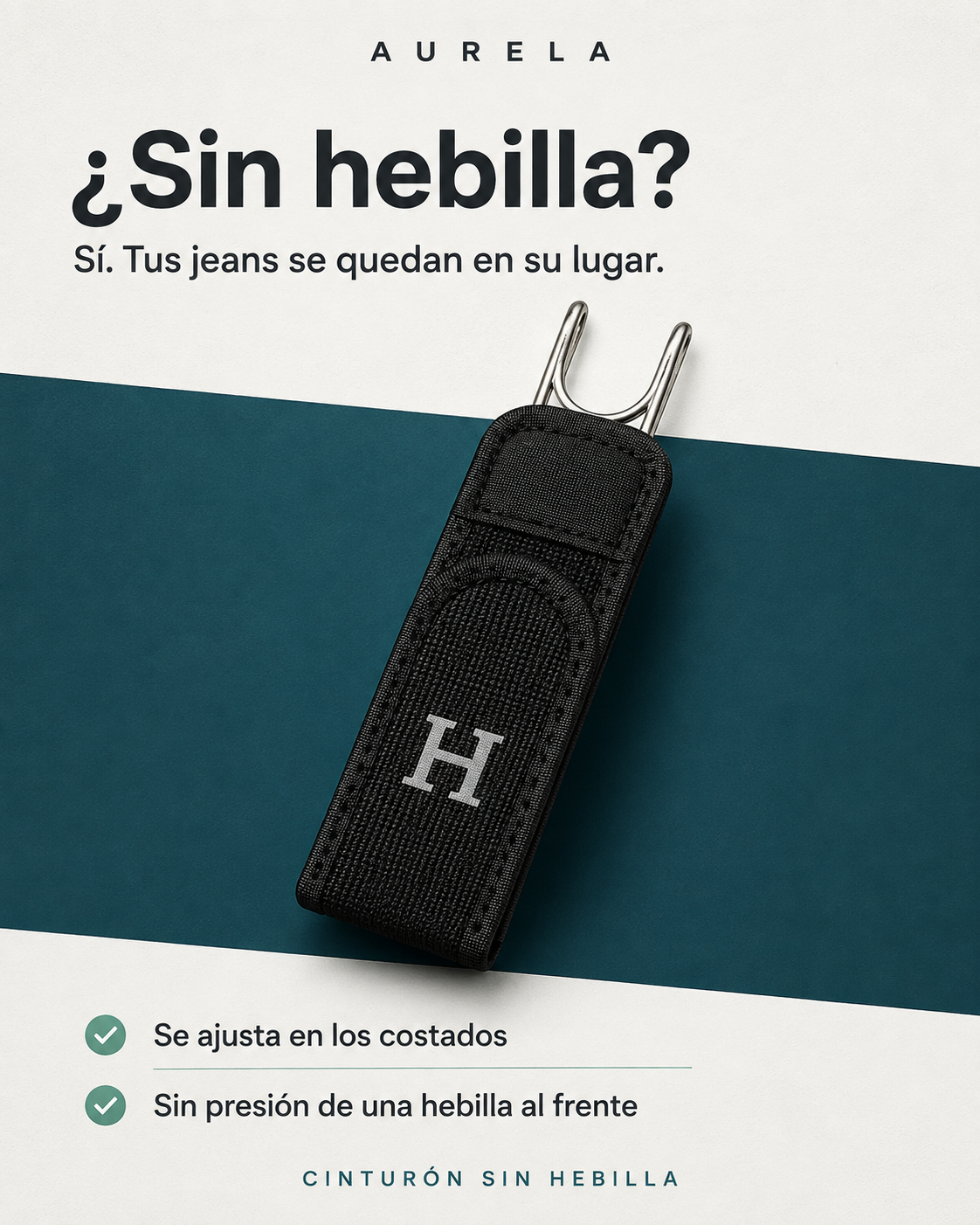 Cinturón sin Hebilla (Pack de 5)
