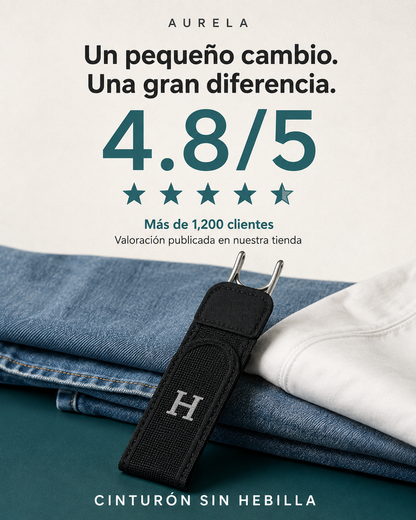 Cinturón sin Hebilla (Pack de 5)