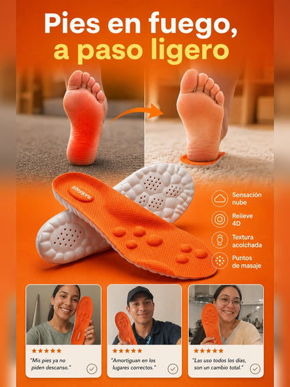 Cloud Insoles - Plantillas de Confort y Alivio Total para Uso Diario