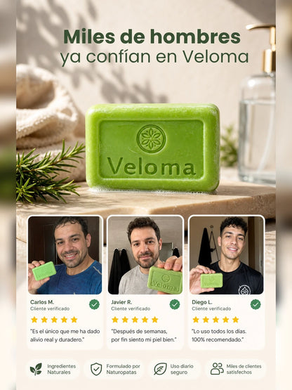 Jabón Veloma Antifúngico – Limpieza Profunda y Protección contra Hongos